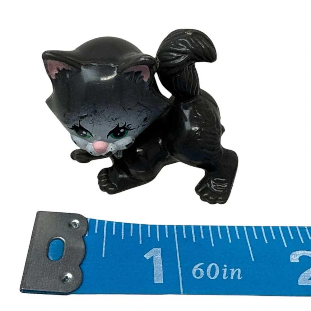 Vintage Littlest Pet Shop Frisky‎ Kitten Cat 1992 Minifigure Figure Bobblehead